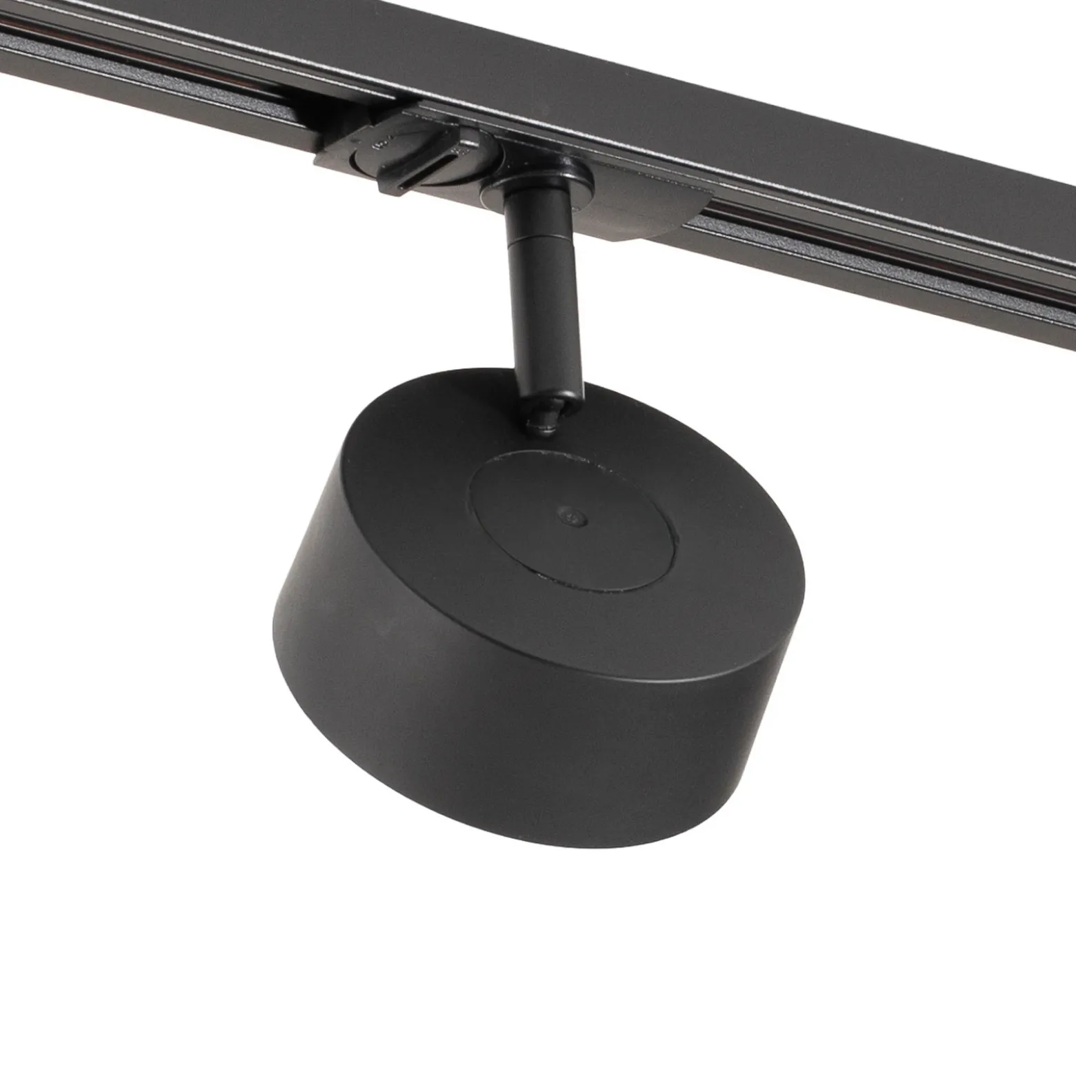 Sistema de riel Lindby Linaro, Ø 9,5 cm, 5 luces, LED, negro
