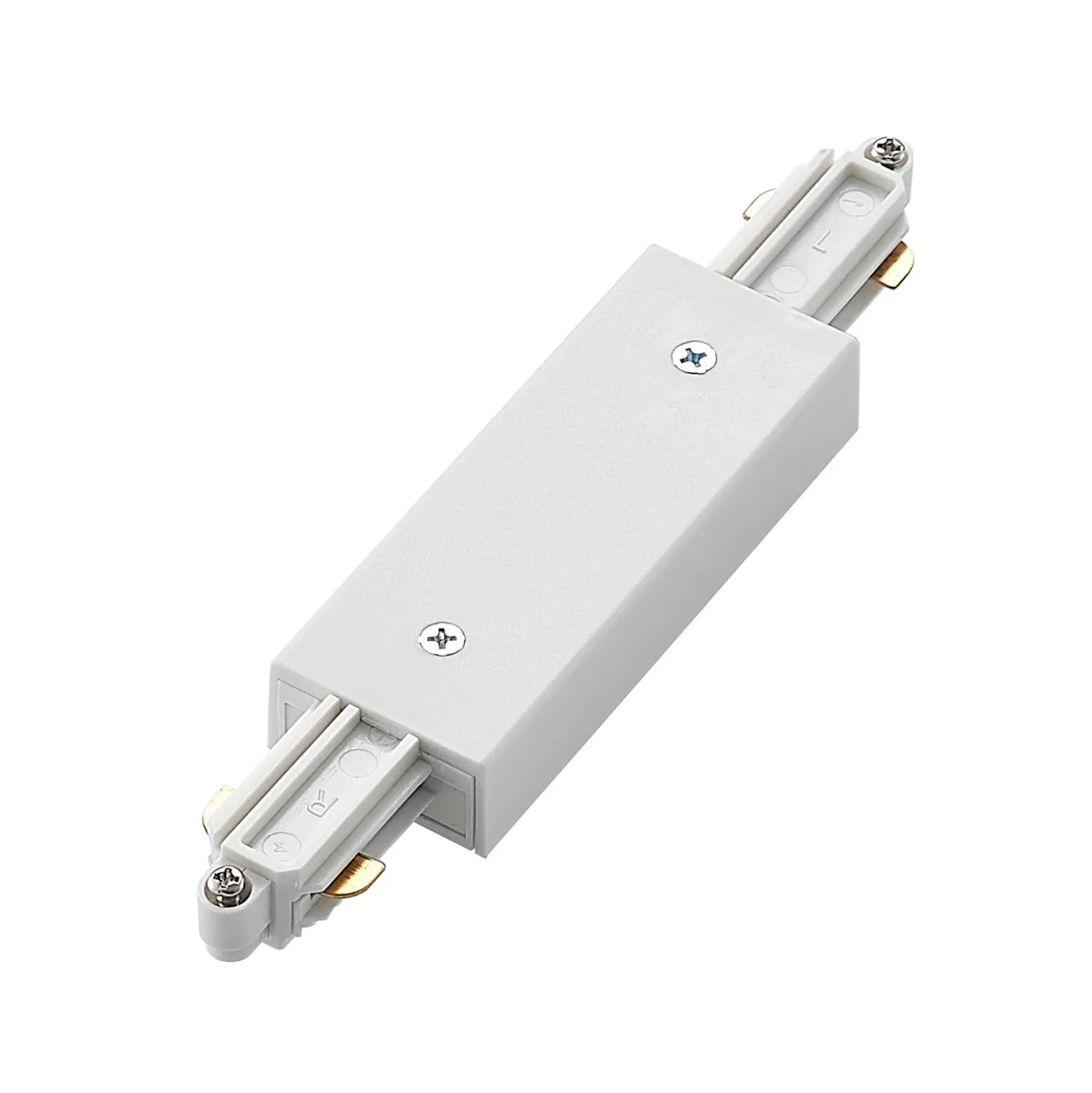 Sistema de riel Lindby Linaro, Ø 9,5 cm, 5 luces, LED, blanco