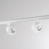 Sistema de riel trifásico LED Molto Luce Mag, blanco, 830