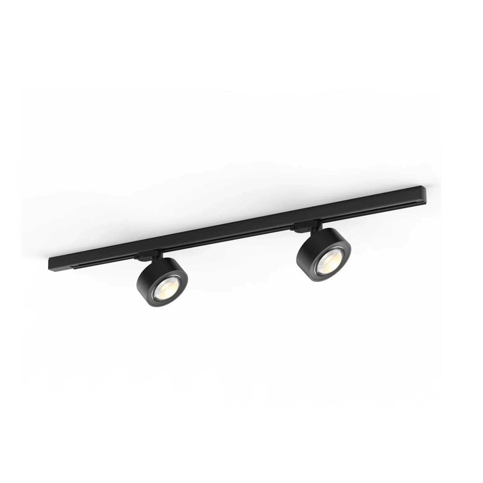 Sistema de riel trifásico LED Molto Luce Mag, negro, 830
