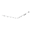 Sistema de riel 48 V Lumaro, focos, 9 luces, negro, 13,1 cm, atenuable