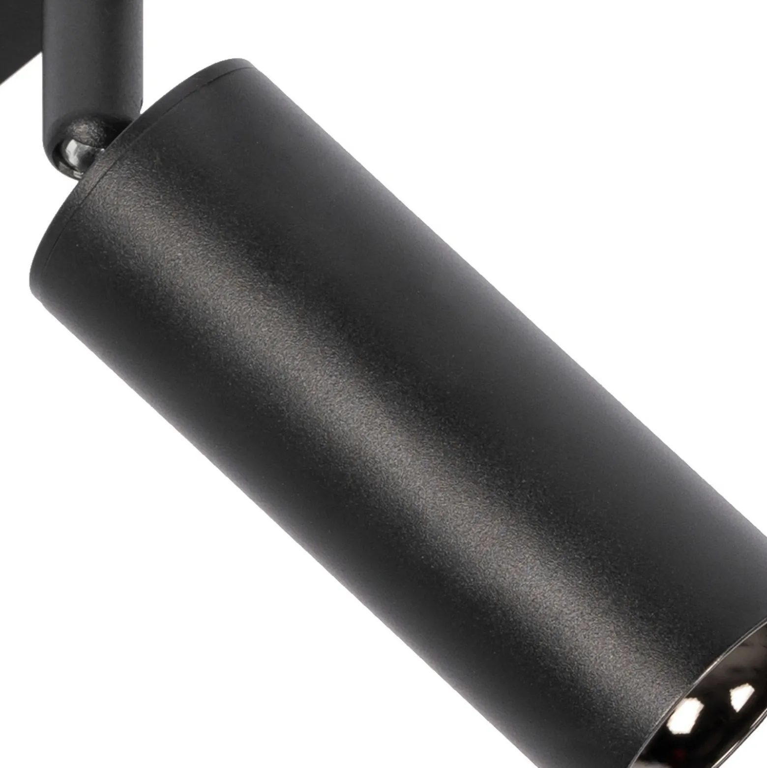 Sistema de riel 48 V Lumaro, focos, 11 luces, negro, Ø 4 cm, atenuable