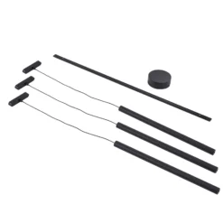 Sistema de riel 48 V Lumaro, pendular, bombilla tubular, 3 luces, negro