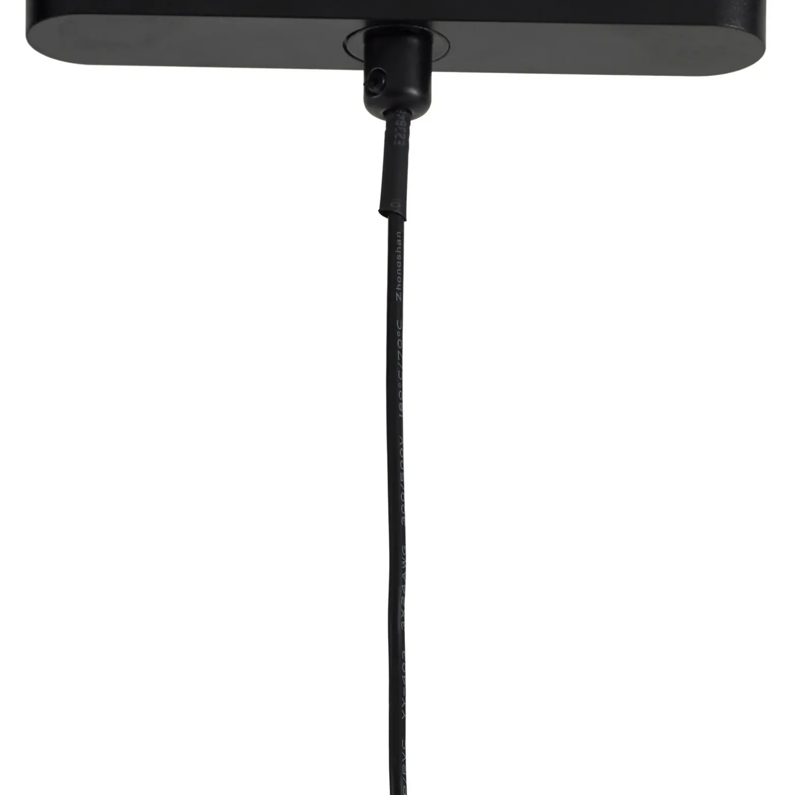 Sistema de riel 48 V Lumaro, pendular, cilindro, 3 luces, negro