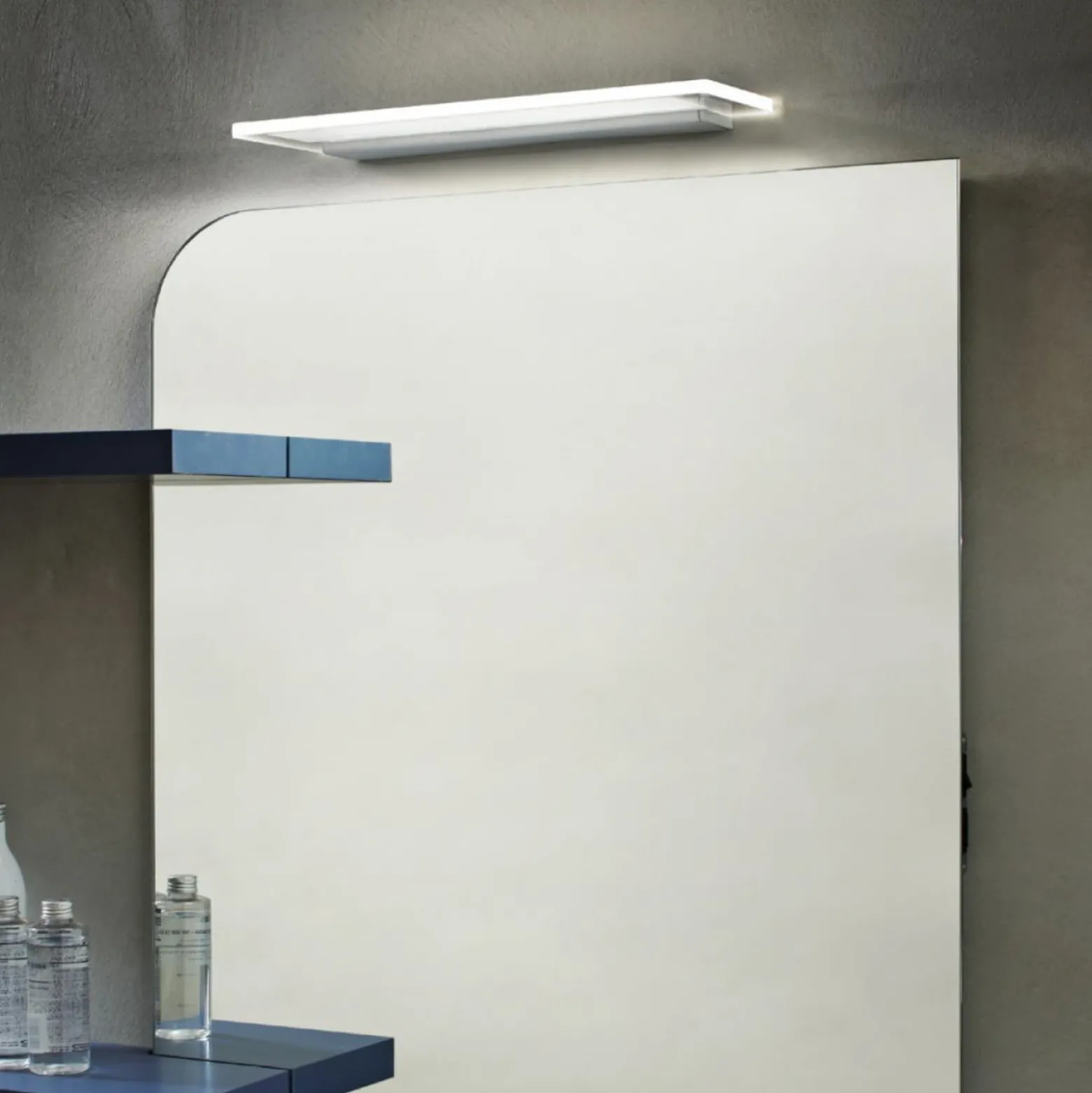 Skinny aplique de pared LED, blanco, aluminio, PMMA, arriba/abajo