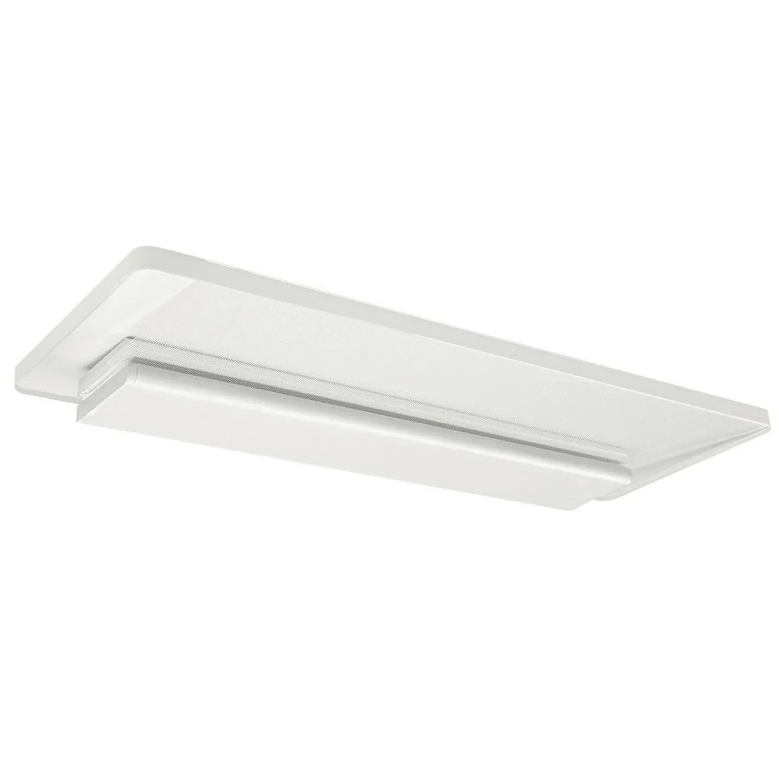 Skinny aplique de pared LED, blanco, aluminio, PMMA, arriba/abajo