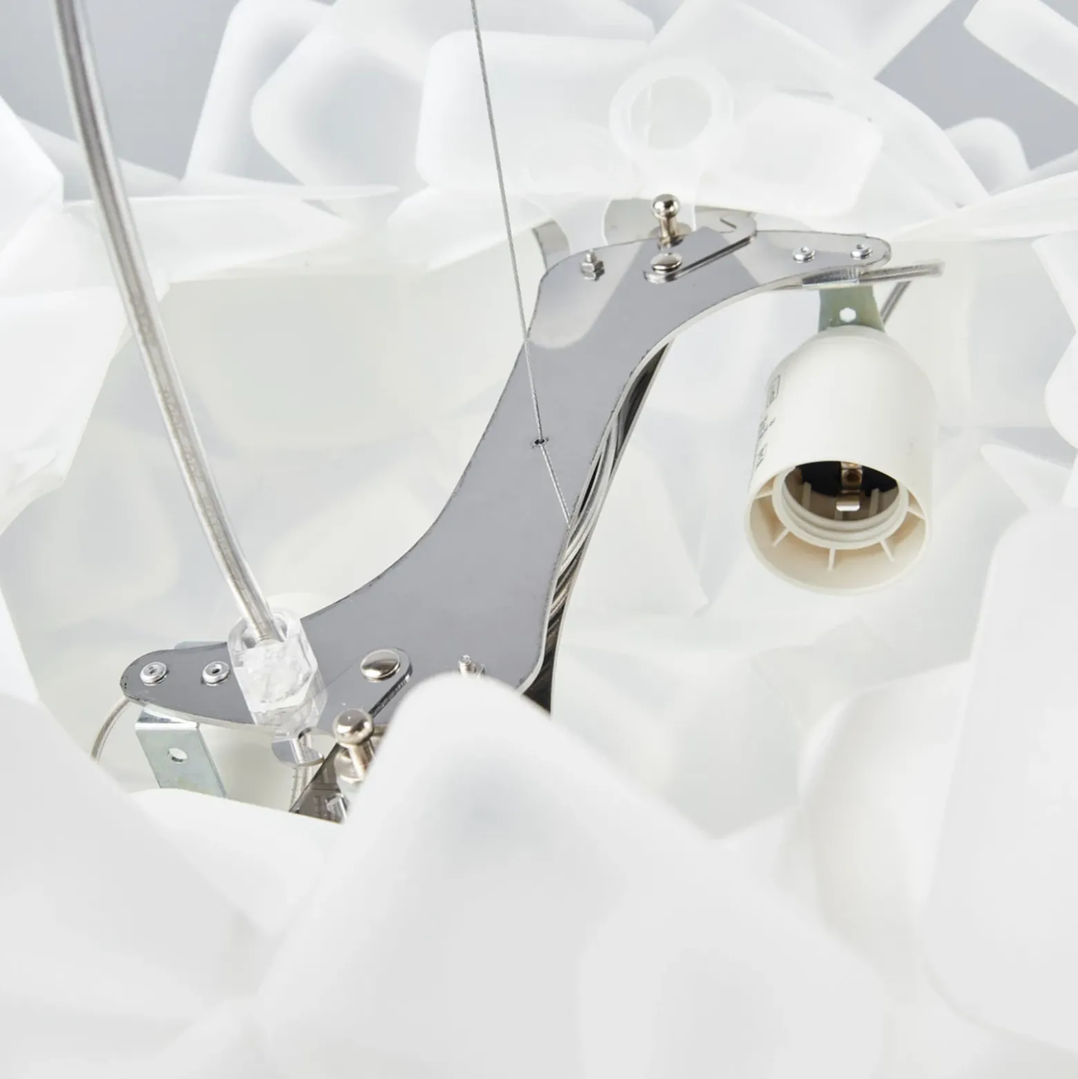 Slamp Clizia - lámpara colgante de diseño, blanco