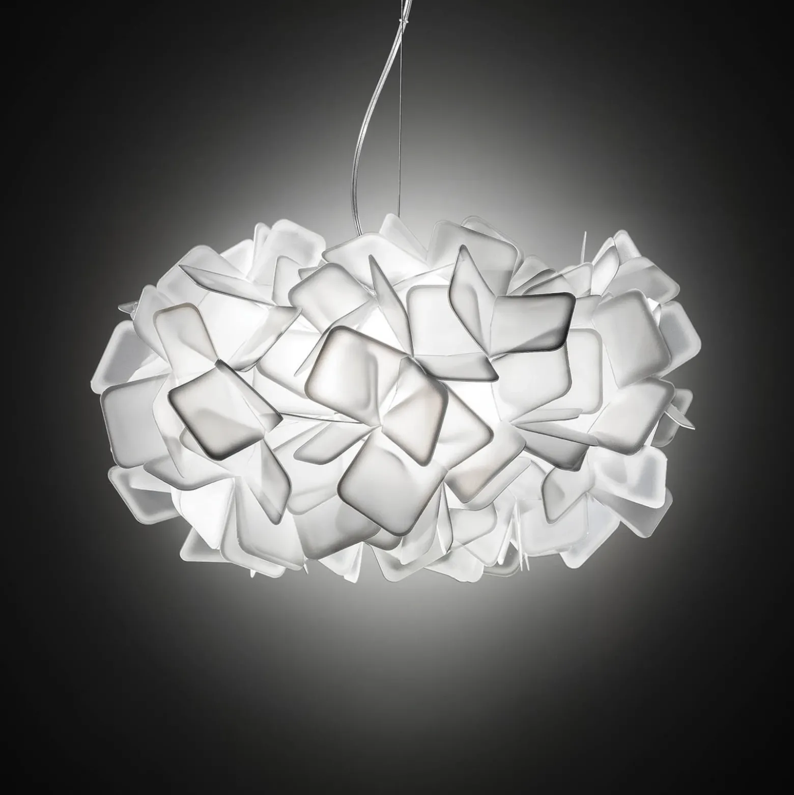 Slamp Clizia - lámpara colgante de diseño, blanco