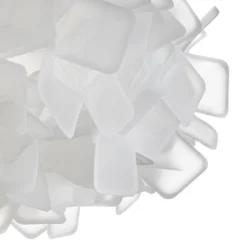 Slamp Clizia lámpara colgante, Ø 78 cm, blanco
