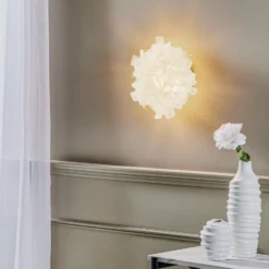 Slamp Clizia lámpara de techo, Ø 32 cm, blanco