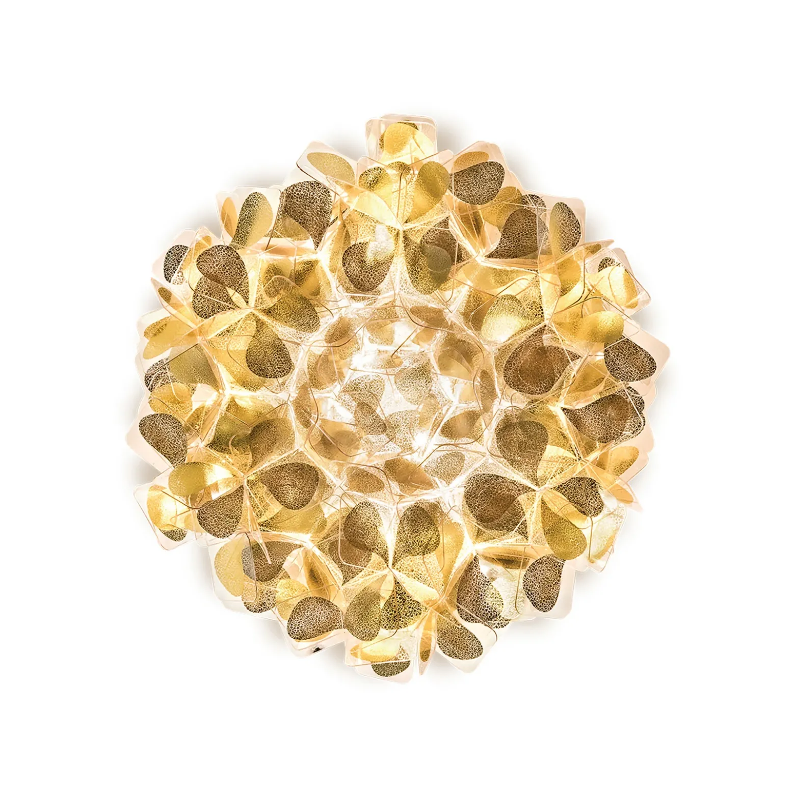 Slamp Clizia Mama Non Mama aplique de pared oro Ø53cm