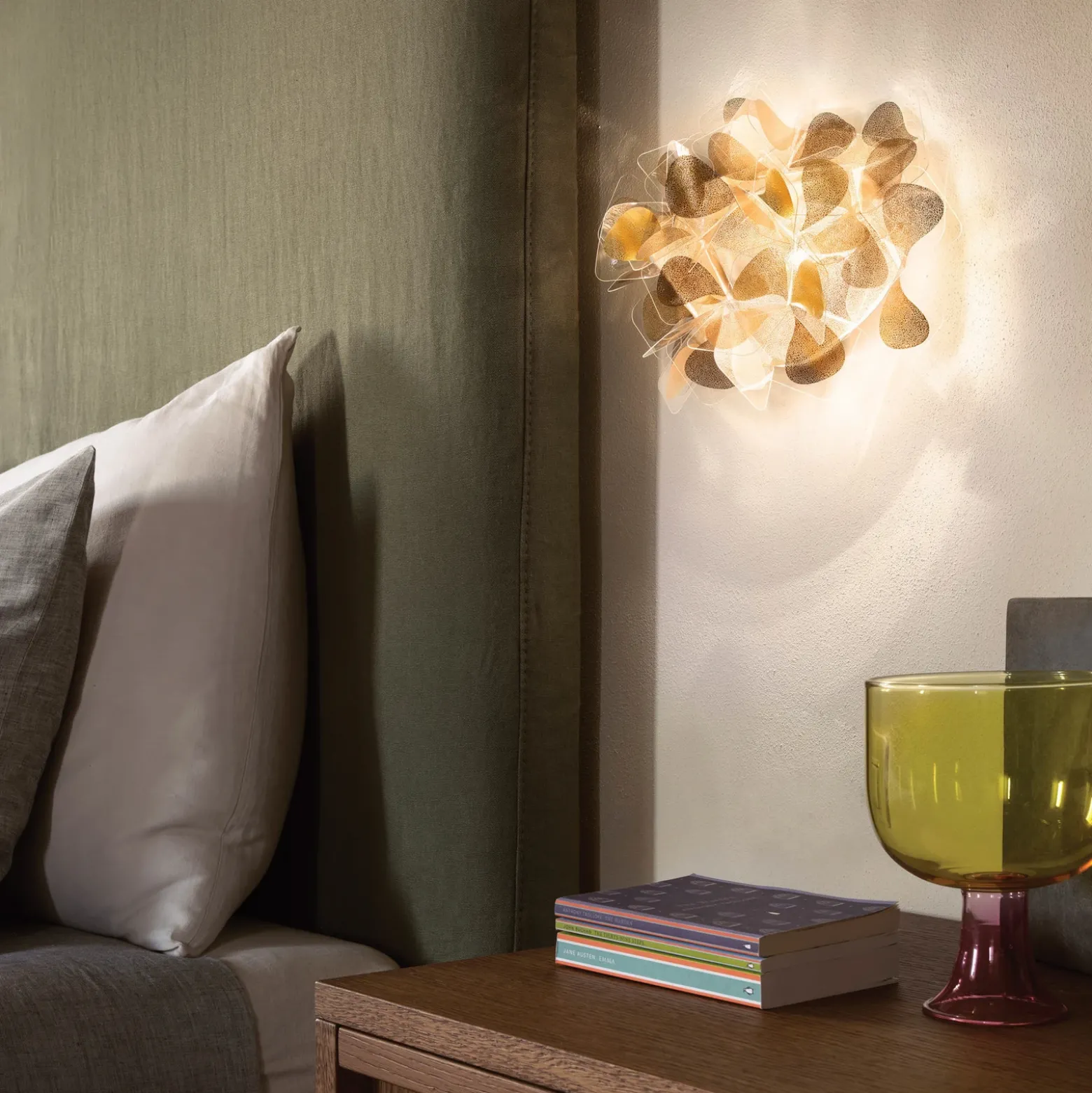 Slamp Clizia Mama Non Mama aplique 32x28cm oro