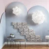 Slamp Clizia Pixel lámpara de pared Ø 53 cm