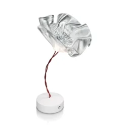 Slamp Lafleur lámpara de mesa LED, batería, prisma