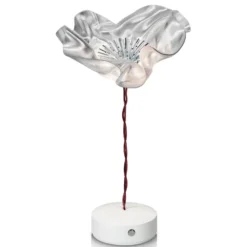 Slamp Lafleur lámpara de mesa LED, batería, prisma