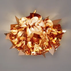 Slamp Veli lámpara de techo de diseño Ø 53cm cobre