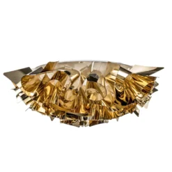 Slamp Veli Mini lámpara de techo diseño Ø 32cm oro