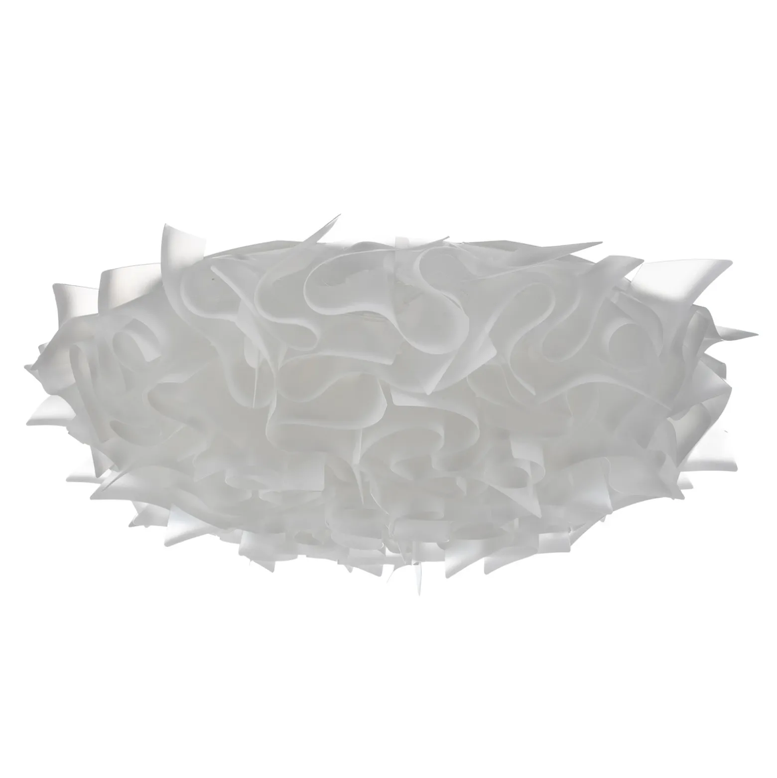 Slamp Veli plafón de diseño, Ø 78 cm, opalino