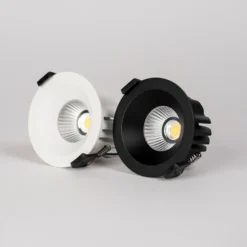 SLC Downlight LED empotrable OnePro Soft, blanco, 3.000 K, aluminio