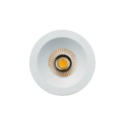 SLC Downlight LED empotrable OnePro Soft, blanco, 3.000 K, aluminio