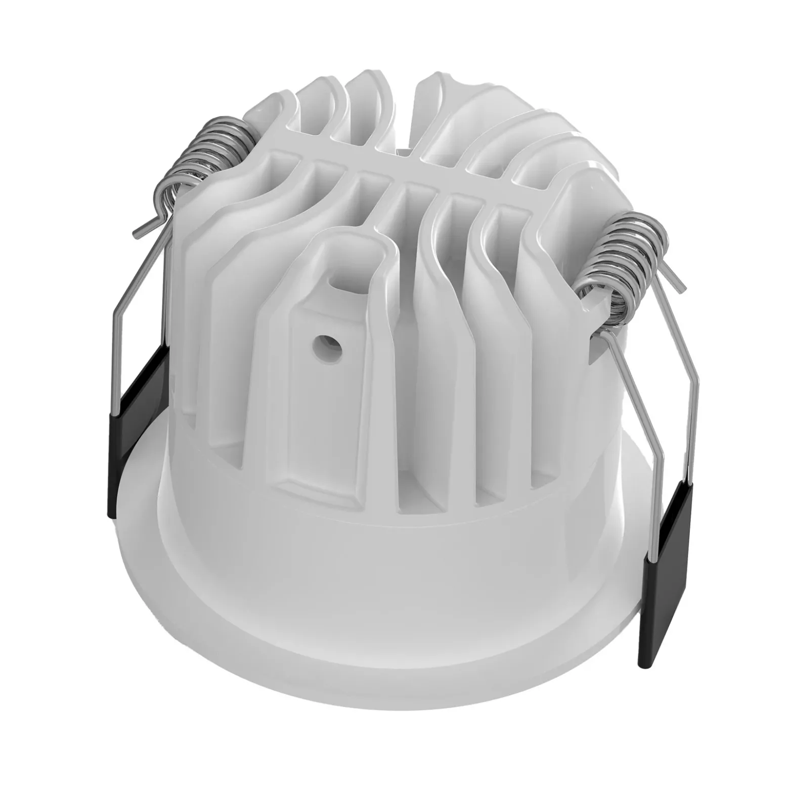 SLC Downlight LED empotrable OnePro Soft, blanco, 3.000 K, aluminio
