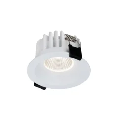 SLC Downlight LED empotrable OnePro Soft, blanco, 4.000 K, aluminio