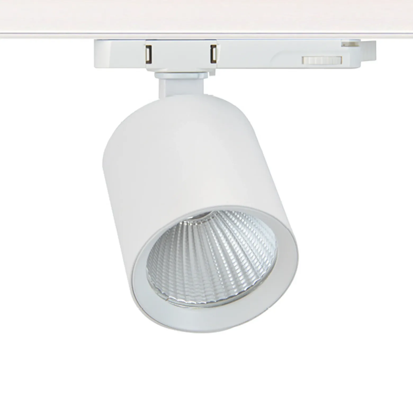 SLC foco de riel LED Fox, blanco, 3.000 K, riel trifásico