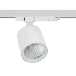 SLC foco de riel LED Fox, blanco, 3.000 K, riel trifásico