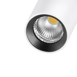 SLC Foco empotrable LED ART, 1 luz, blanco, 3.000 K, aluminio