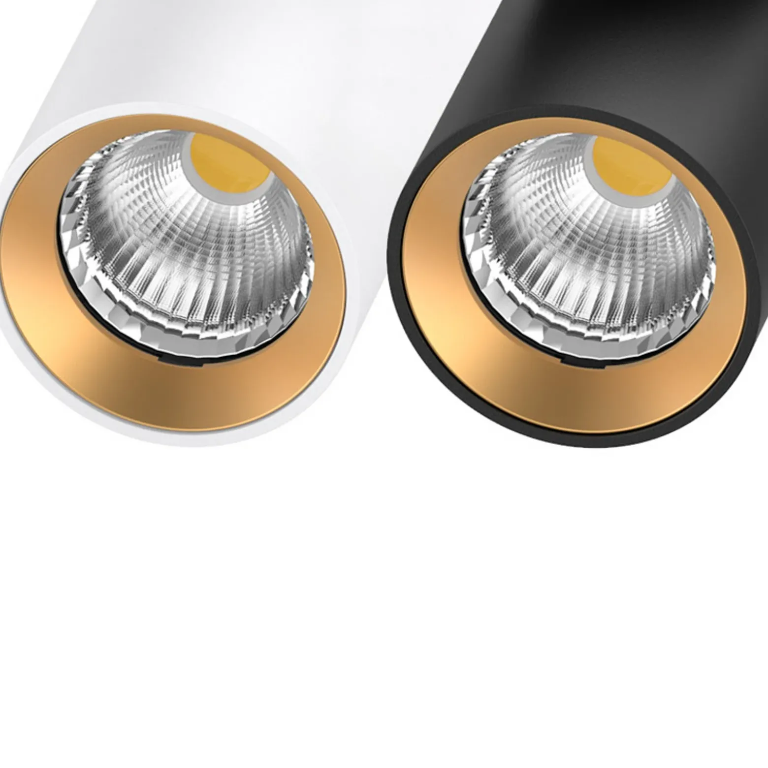 SLC Foco empotrable LED ART, 2 luces, blanco, 3.000 K, aluminio