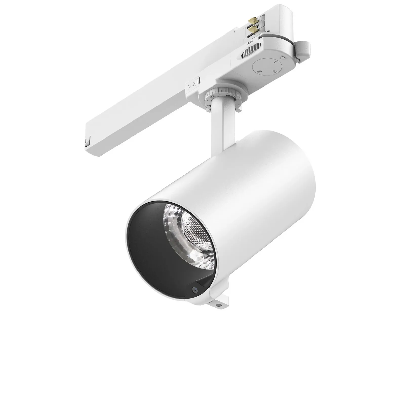 SLC foco LED Meta Pro AI doble sensor, blanco, riel trifásico