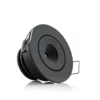 SLC MiniOne Tilt Lámpara empotrable LED negra 2.700 K
