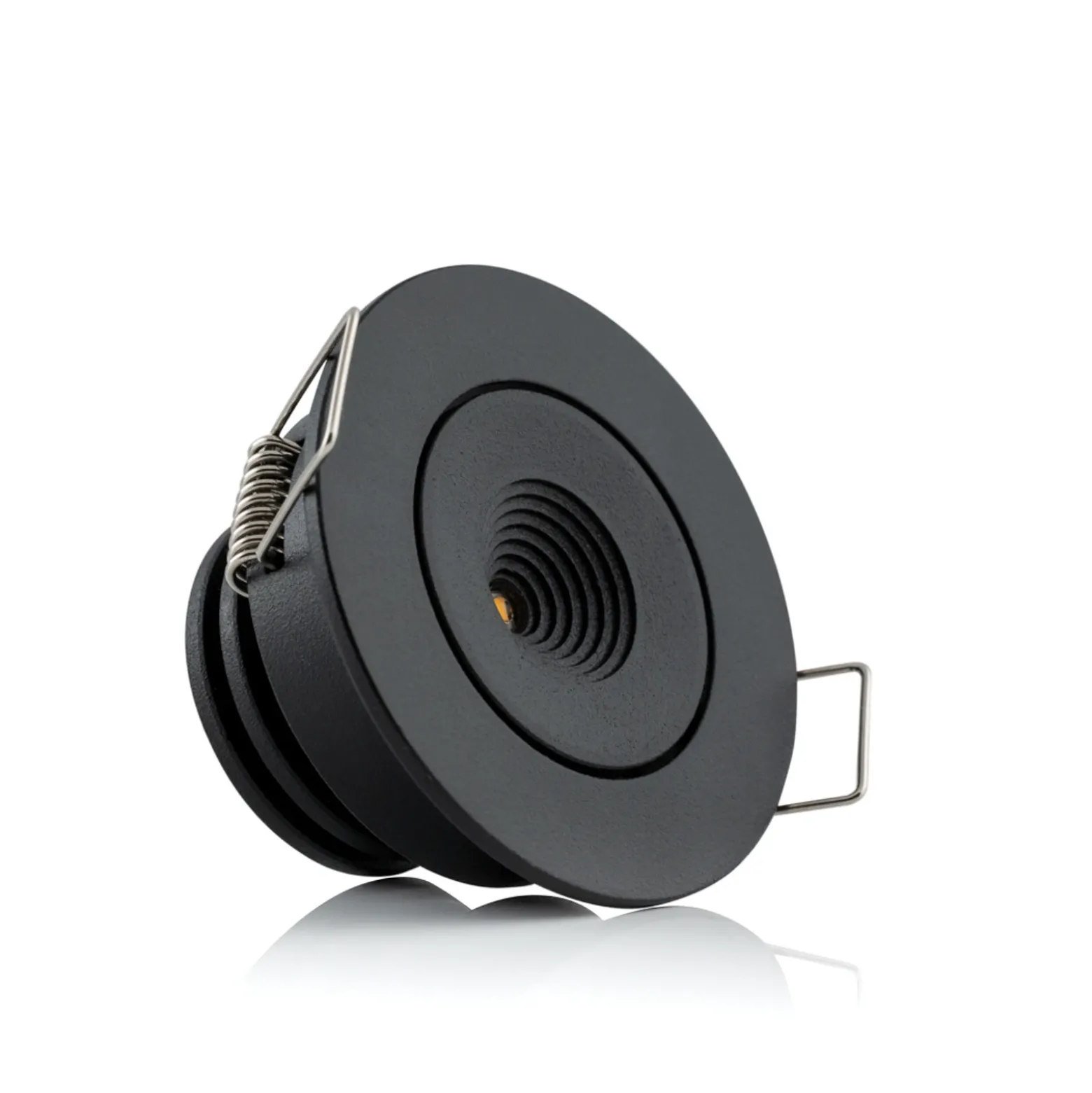 SLC MiniOne Tilt Lámpara empotrable LED negra 2.700 K