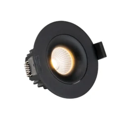 SLC OnePro LED downlight empotrable negro 4.000 K