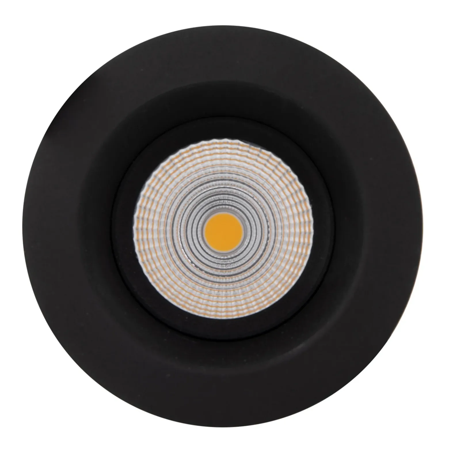 SLC One Soft Foco empotrable LED negro 2.700 K