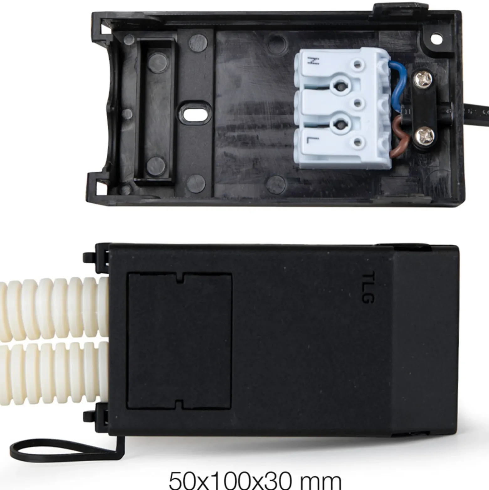 SLC One 360° SunLike empotrada LED negro 927