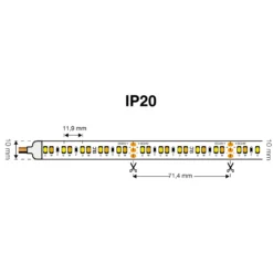 SLC tira LED Tunable Blanco 827-865 10m 125W IP20