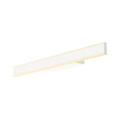 SLV Aplique LED para baño One Linear, 52 cm, blanco, metal, CCT