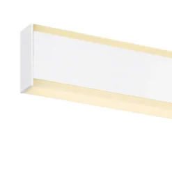 SLV Aplique LED para baño One Linear, 70 cm, blanco, metal, CCT