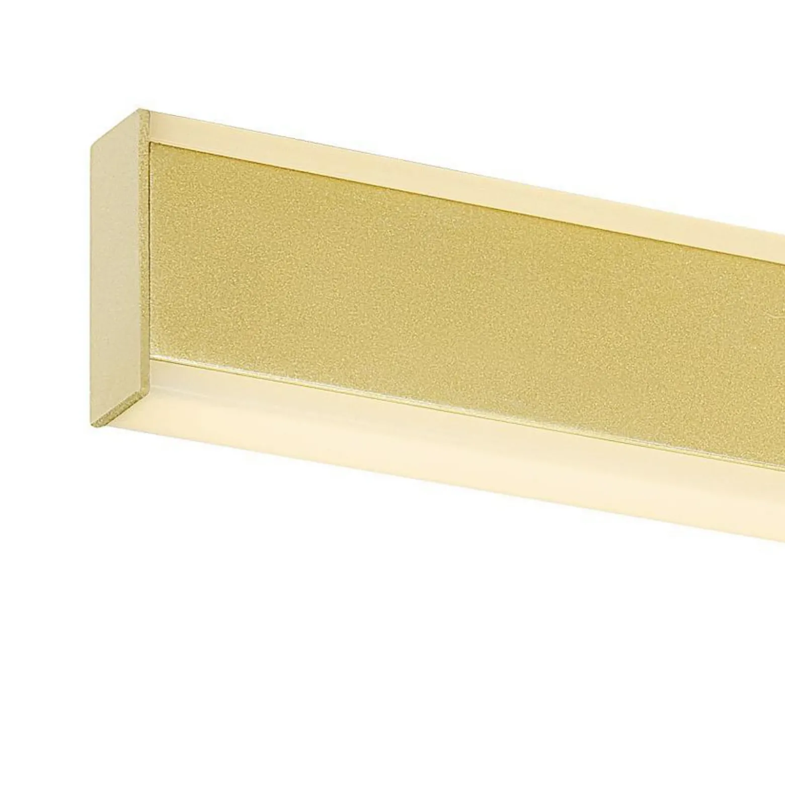 SLV aplique LED para baño One Linear, 52 cm, color latón