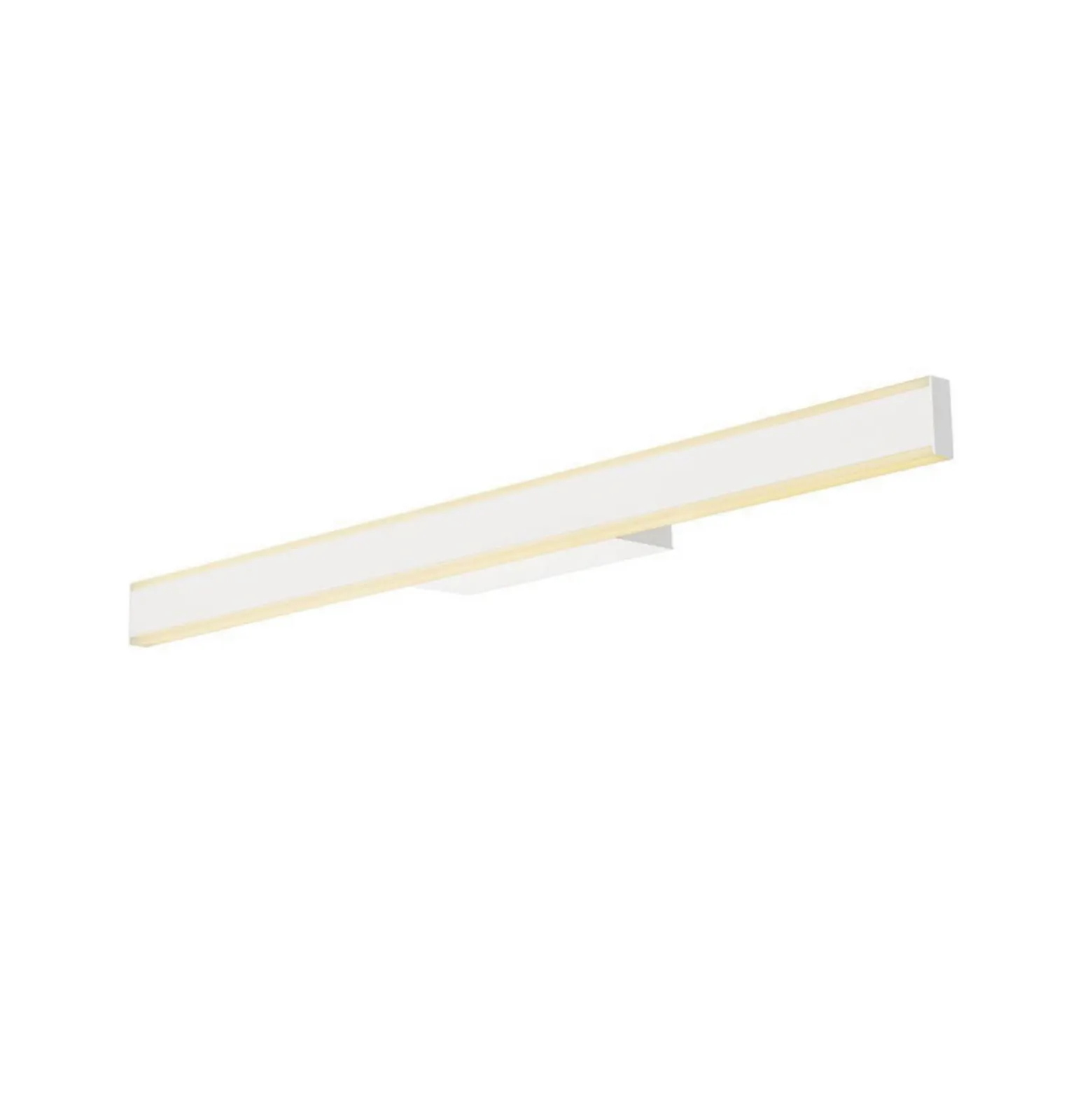 SLV Aplique LED para baño One Linear, 70 cm, blanco, metal, CCT