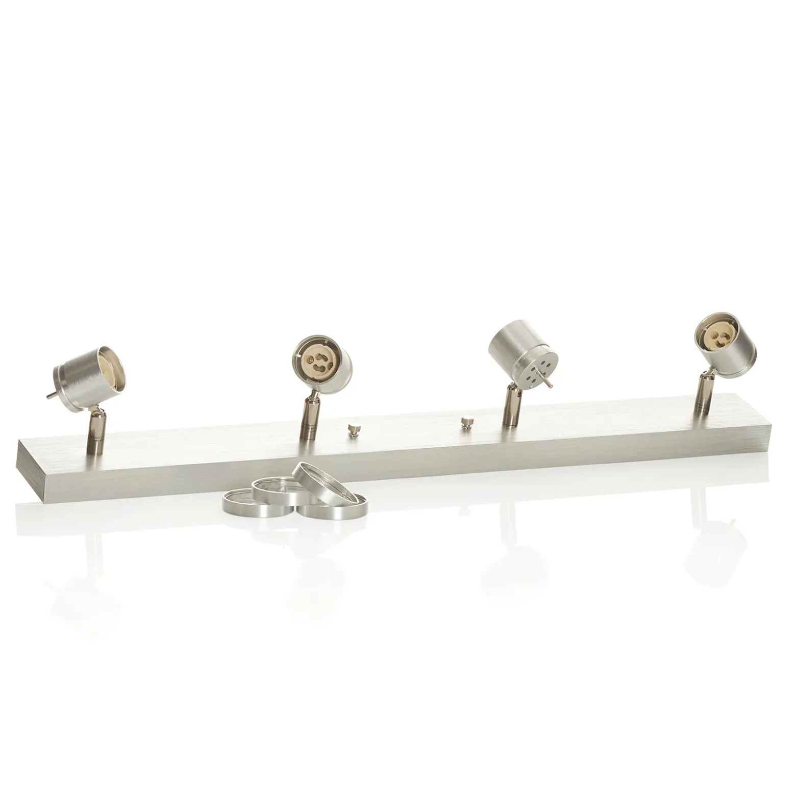 SLV Asto 4 luces downlight de techo con Ring decorativo