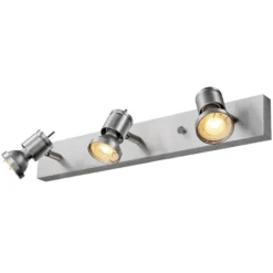 SLV Asto 3 luces downlight de techo con anillo decorativo