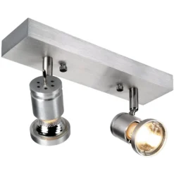 SLV Asto 2 luces downlight de techo con anillo decorativo