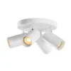 SLV Asto Tube Downlight GU10 4 luces. Rondel blanco