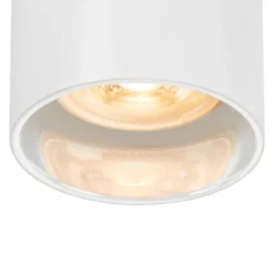SLV Asto Tube foco GU10 de riel monofásico blanco