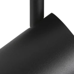 SLV Asto Tube foco GU10 riel monofásico negro