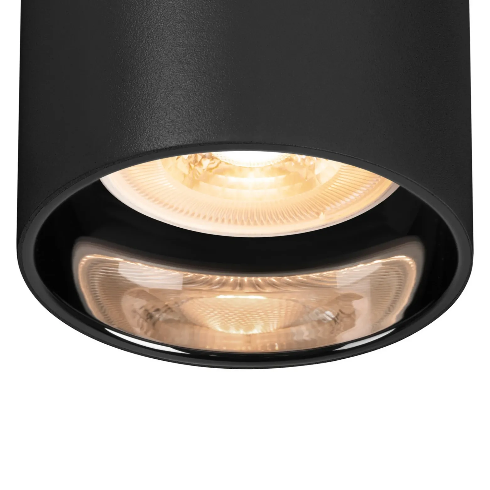 SLV Asto Tube foco GU10 riel monofásico negro