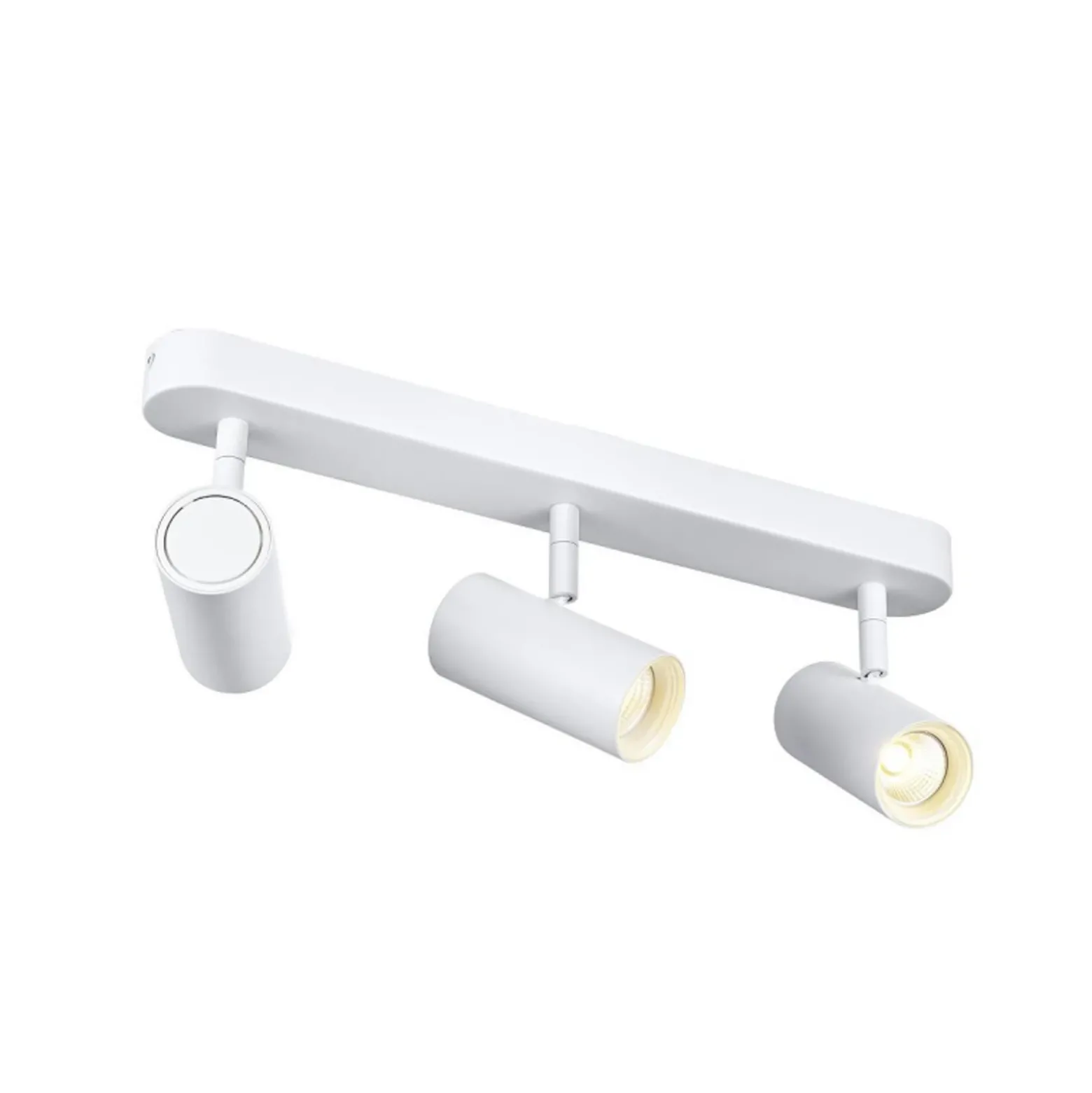 SLV Downlight LED Noblo, blanco, atenuable a cálido, longitud 40 cm