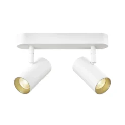 SLV Downlight LED Noblo, blanco, 2.700 K, longitud 24 cm